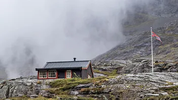 Hytte på fjellet